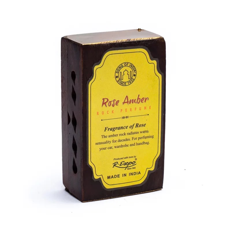 Resina de incienso Rosa/Ámbar en caja de madera