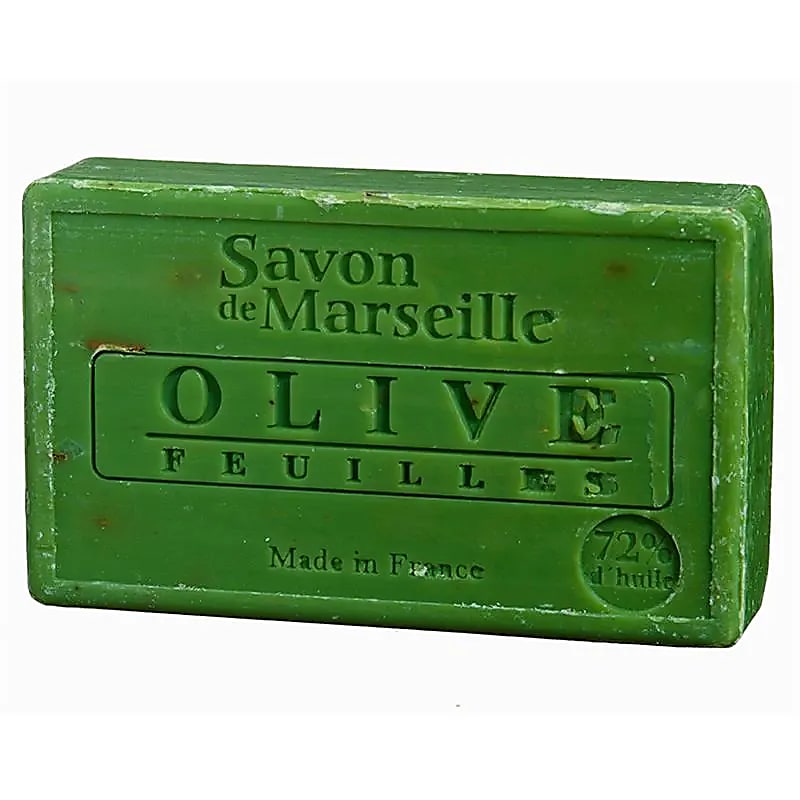 Jabón Natural de Marsella rectangular Hojas de olivo