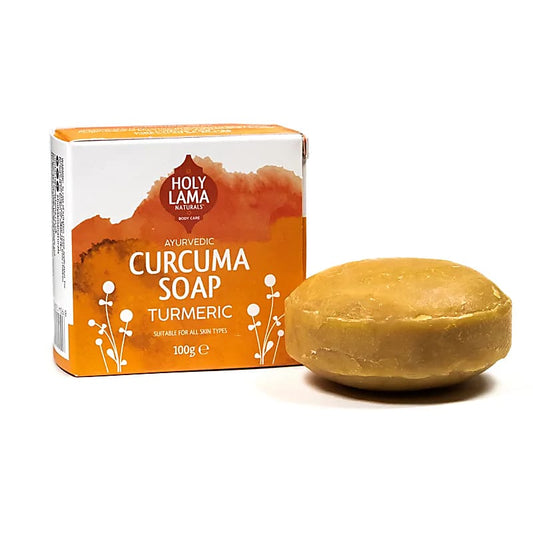 Holy Lama Jabón de cúrcuma