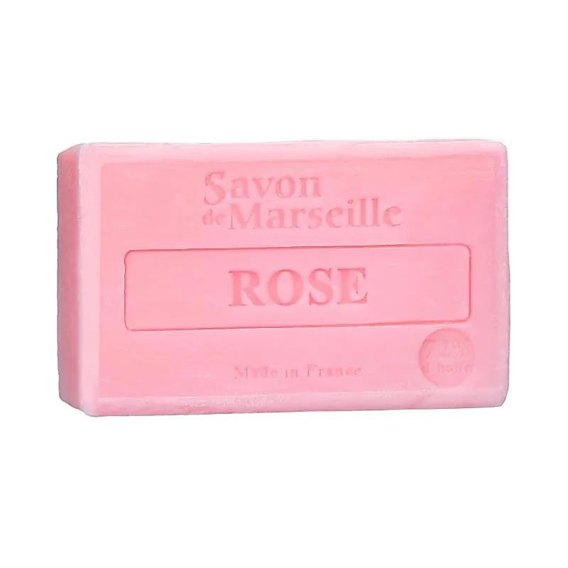 Jabón natural de Marsella rectangular de Rosa