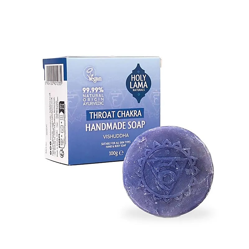 Jabón Holy Lama chakra de la garganta