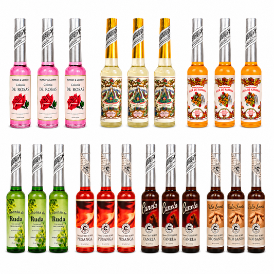 Pack 3 unid Agua de Florida y otras aguas de limpieza espiritual Murray & Lanman | Agua perfumada ancestral para limpieza y armonía espiritual