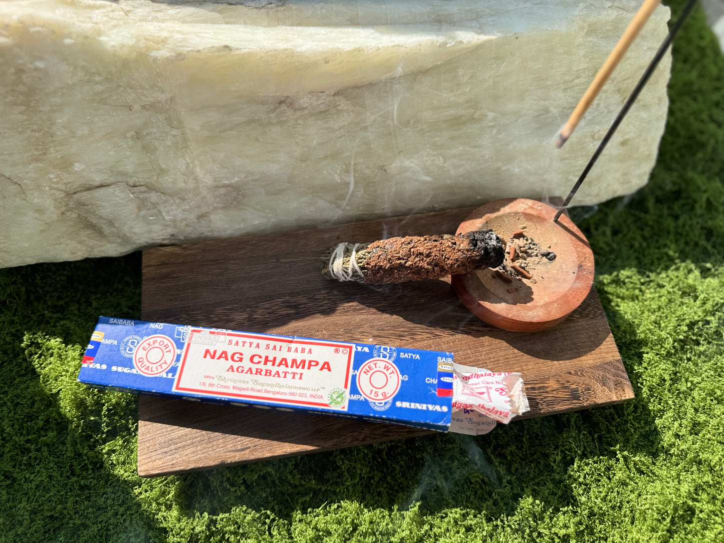 Incienso SATYA Nag Champa caja 15gr