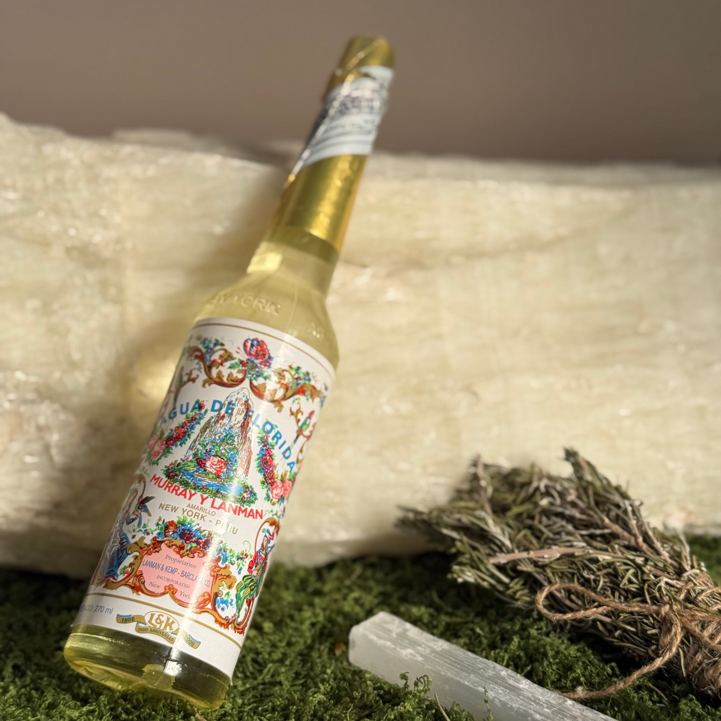 Agua de Florida – Perú (Florida Water) 270ml | Loción perfumada ancestral para limpieza y armonía espiritual