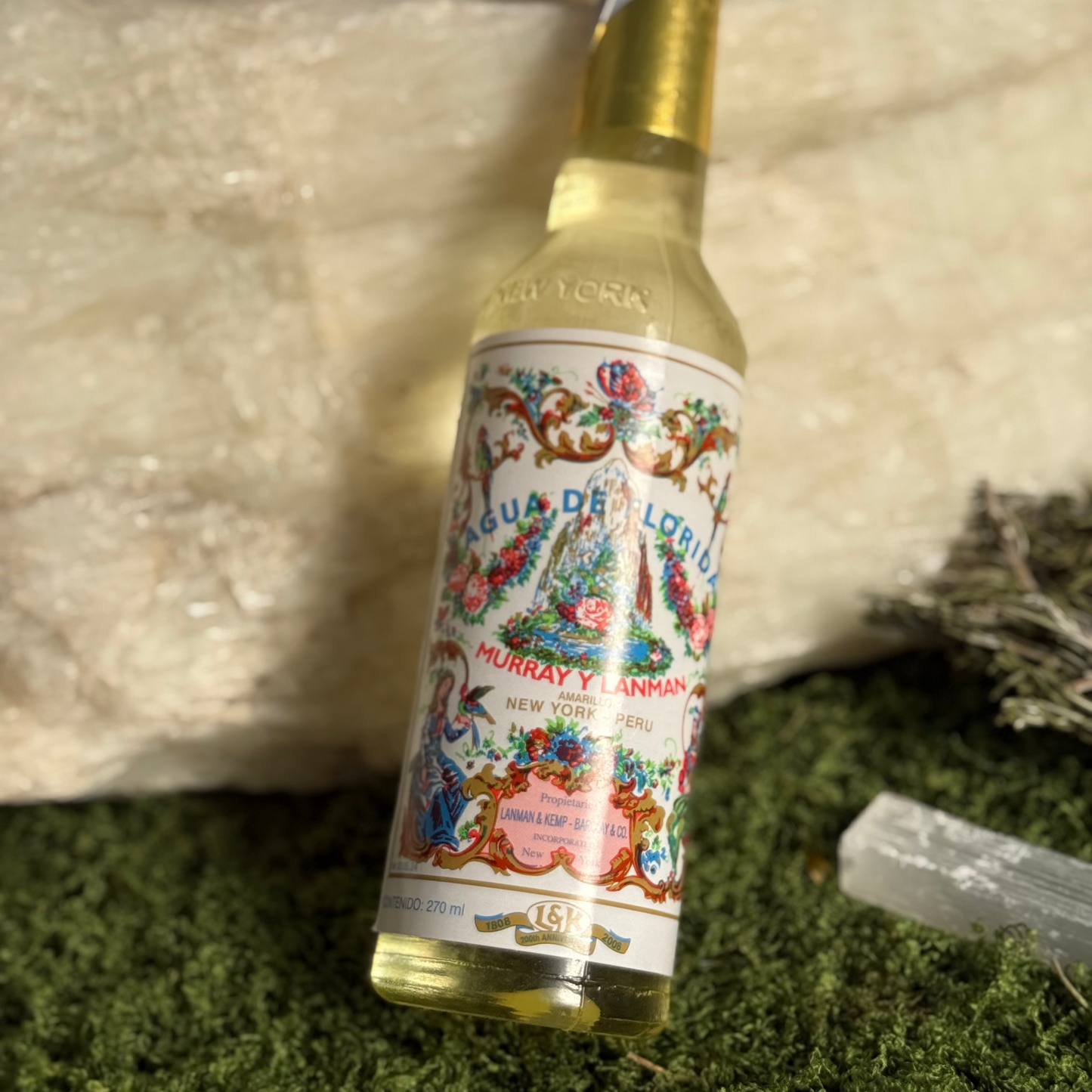 Agua de Florida – Perú (Florida Water) 270ml | Loción perfumada ancestral para limpieza y armonía espiritual