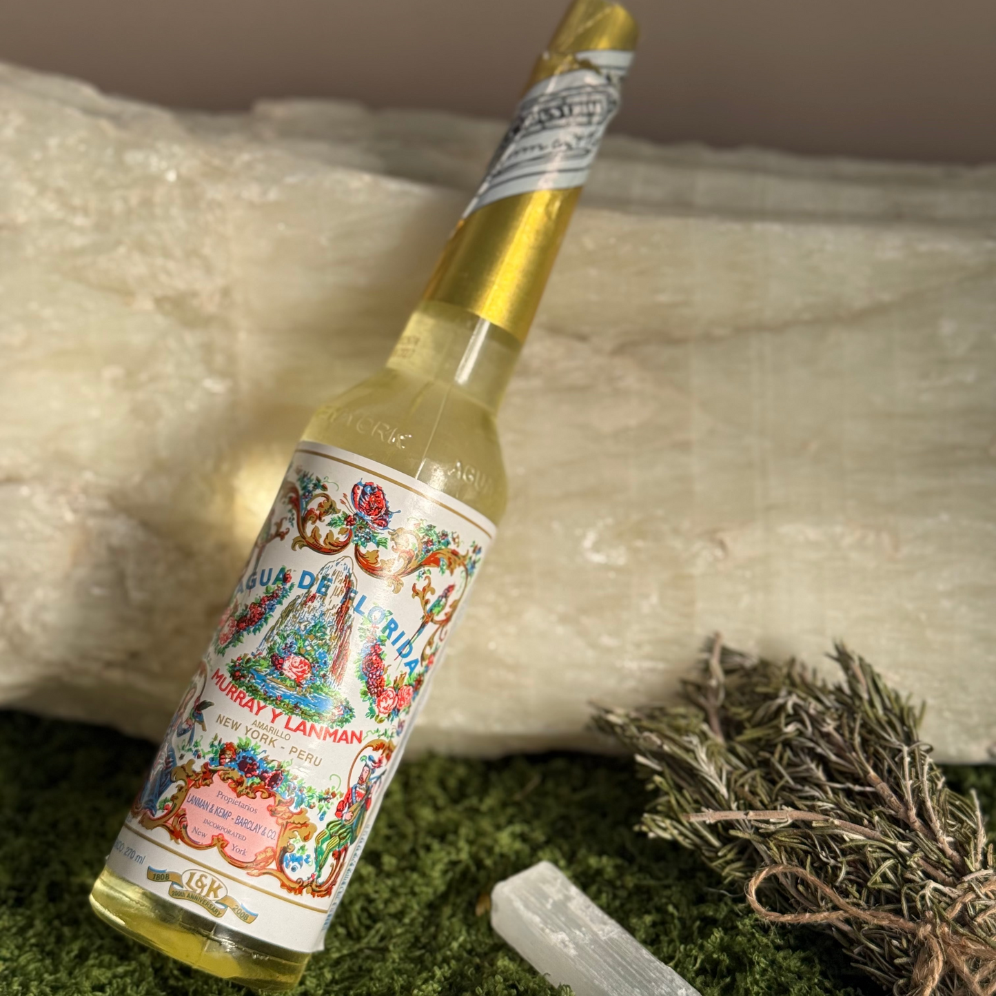 Agua de Florida – Perú (Florida Water) 270ml | Loción perfumada ancestral para limpieza y armonía espiritual