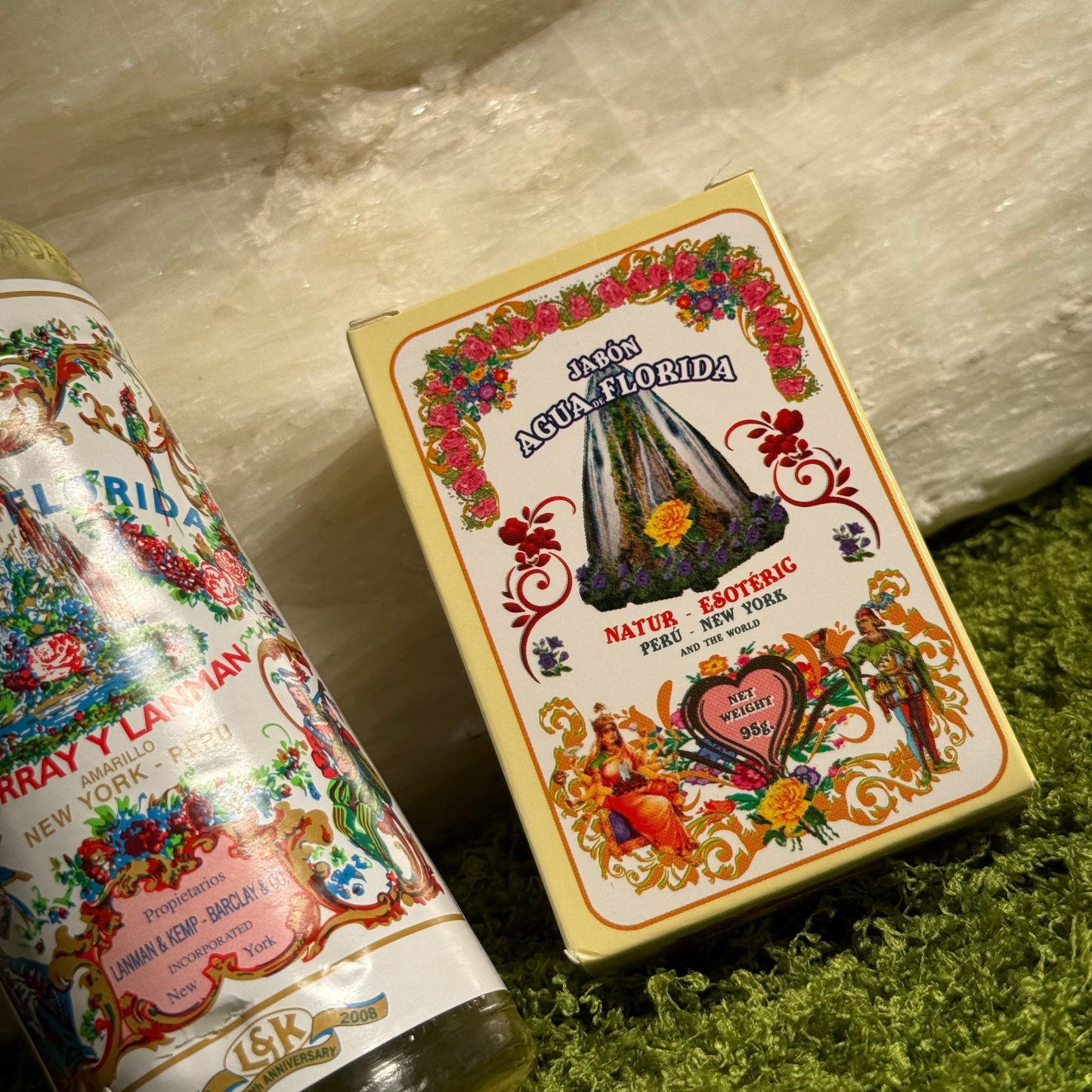 Pack Jabón y Agua de Florida – Perú (Florida Water) 270ml | Loción perfumada ancestral para limpieza y armonía espiritual