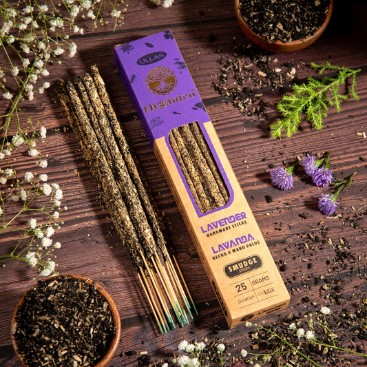 Incienso Orgánico Ullas Lavanda